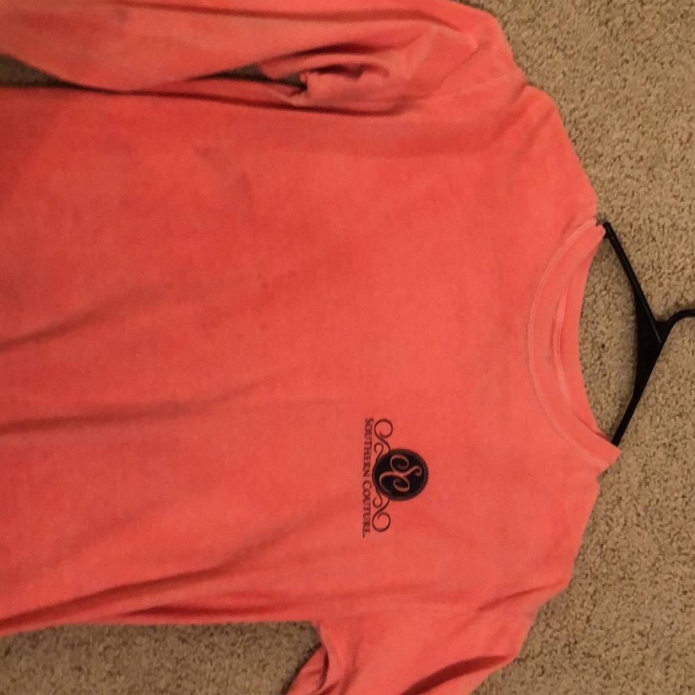 Southern Couture Long sleeve shirt comfort colors